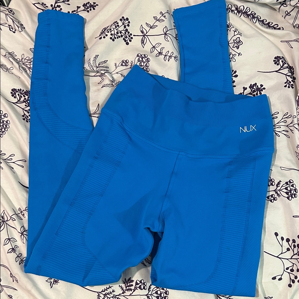 NUX Electric Blue Leggings